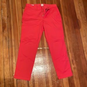 Gap pink wide legged pant